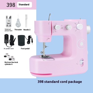 Máquina DE COSER eléctrica, máquina de coser portátil para el hogar, kit de tejer Overlock, máquina de coser multifunción - Product Image 2