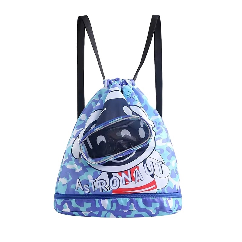 Astronauta azul, talla grande.