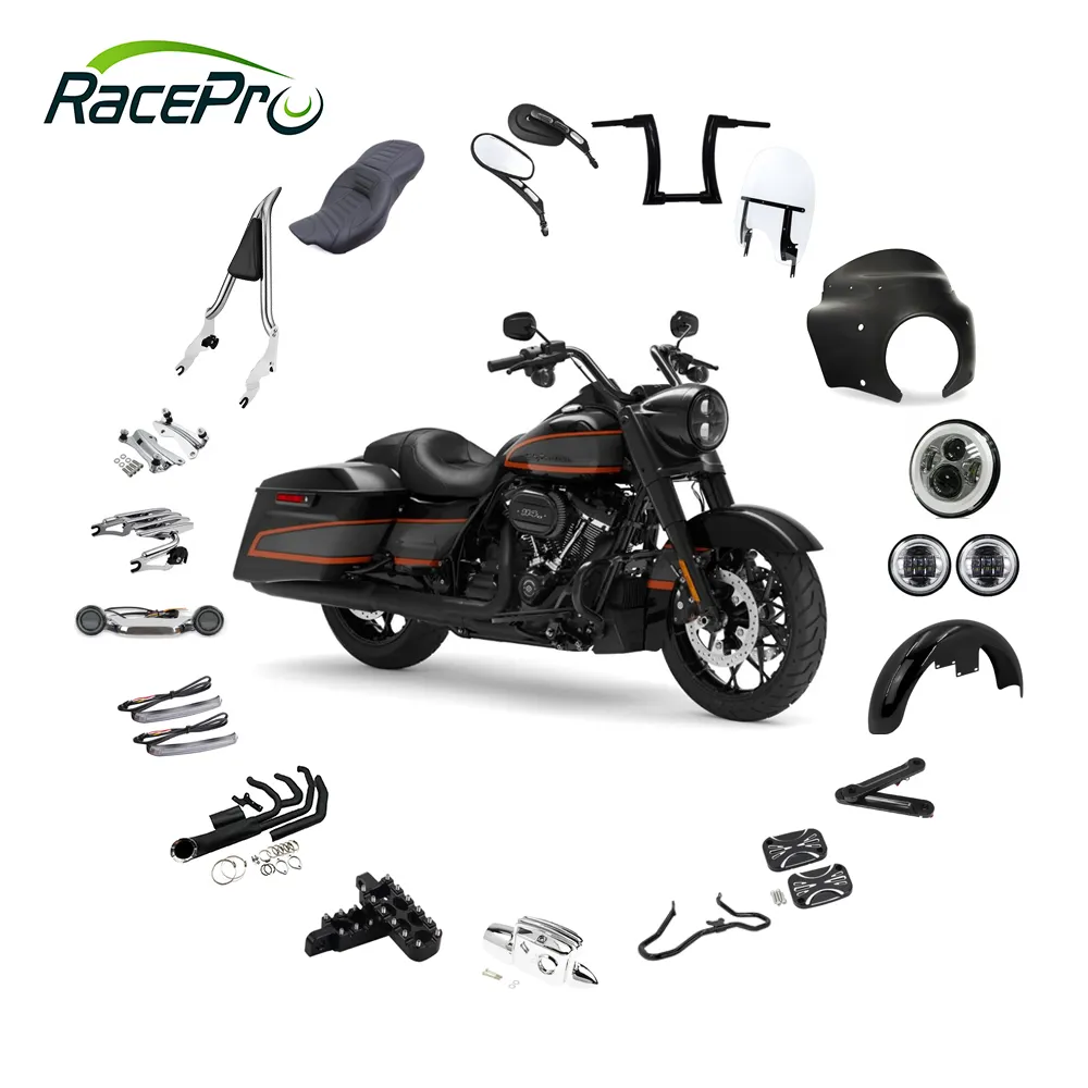 RACEPRO nouveauté Road King accessoires moto pièces personnalisées pour Harley Davidson Road King spécial FLHRXS pièces