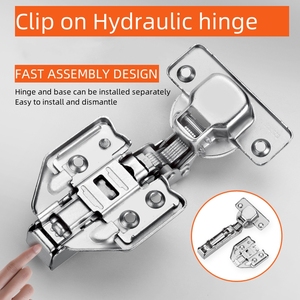 Youdo nhà máy bán hàng nóng 3D bản lề có thể điều chỉnh Clip-on đồ nội thất phần cứng Tủ bản lề mềm đóng thủy lực bản lề cho nhà bếp - Product Image 5