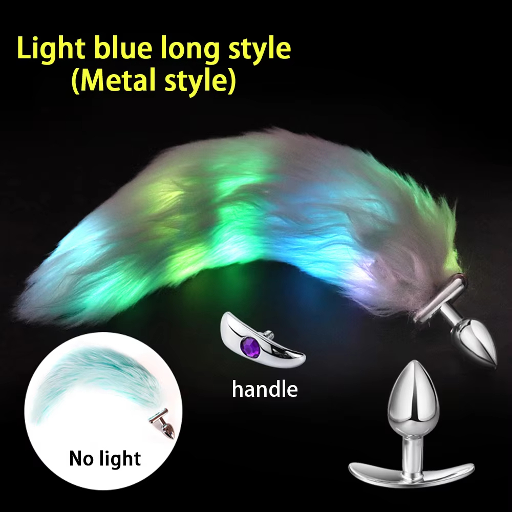 Metallo lungo blu