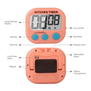 Kitchen <strong>Timer</strong> Battery <strong>Digital</strong> <strong>Countdown</strong> <strong>Timer</strong> Lcd Screen Kitchen <strong>Countdown</strong> <strong>Timer</strong> - Product Image 4