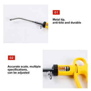 Hot Selling 5ml/10ml Automatic Veterinary Continuous Syringe Injector Animal Livestock <strong>Injection</strong> for Poultry - Product Image 3