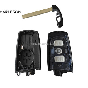 4 düğmeler mavi akıllı araba anahtarı kabuk kapak uzaktan anahtarsız durumda BMW BMW F FEM 3 5 7 serisi E90 E92 E93 X5 F10 F20 F30 F40 - Product Image 4
