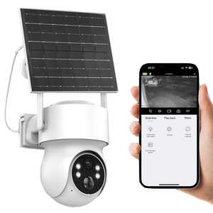 KERUI 4MP CCTV videosorveglianza esterna impermeabile IP65 Wireless telecamera solare Wifi IP Camera pannello solare PTZ telecamera di rete - Product Image 1