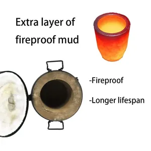 Mini Digital Electric Gold Melting <strong>Furnace</strong> Tin Silver Copper Aluminium Melting <strong>Gas</strong> Gold Melting <strong>Furnace</strong>