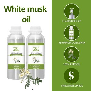 White Musk Essential Oil 100% Pure <strong>Therapeutic</strong> Grade Aromatherapy Oil for Diffuser <strong>Soaps</strong> Candles Massage Perfume - Product Image 2