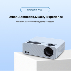 Everycom HQ9 Smart Android 9.0 5G Wifi Hd Lcd Proyector Support 4k Video Manual Focus Full HD Projector Home Theater Projector - Product Image 2