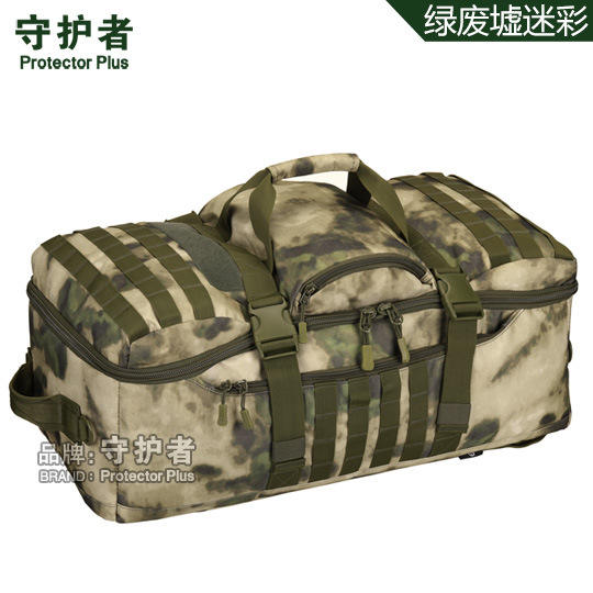 Camuflaje de ruinas verdes