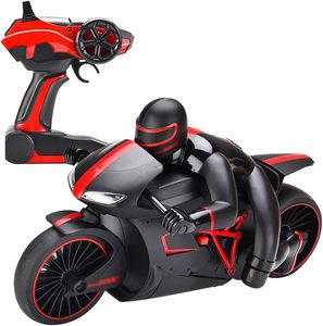 มินิRC Moto Racingความเร็วDriftไฟLEDรีโมทคอนโทรลรถจักรยานยนต์ 4 ช่อง 2.4GHz Racingรถจักรยานยนต์รีโมทคอนโทรลของเล่น - Product Image 2