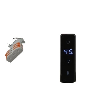 Calentador de toallas eléctrico de alta precisión con pantalla LED Termostato Interruptor de control de temperatura Controlador de temporizador de salón 220V Venta - Product Image 2