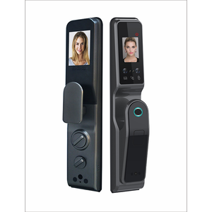 TUYA WIFI uzaktan kilidini 3D yüz tanıma akıllı kapı kilidi ile kamera parmak izi palmiye baskı tokatlamak kartı şifre anahtar - Product Image 4