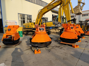 XUVOL Forestry Equipment <strong>Timber</strong> Clamp Wood Grab with 360&deg; Continuous Full Rotation Large Hydraulic Log Grapple Bunching Grapple - Product Image 2