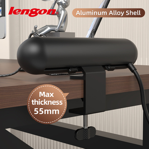 Morsetto per spina sul tavolo da conferenza tipo presa interruttore doppio caricatore USB rete 67W - Product Image 3