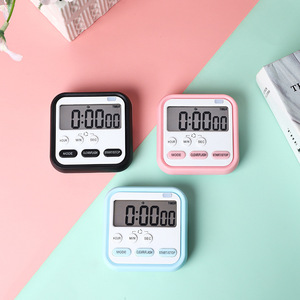 Netter Timer Digitaler Küchen timer Countdown und Count up Bester Kinder timer Silent Countdown Student Office Werbe geschenk logo - Product Image 1