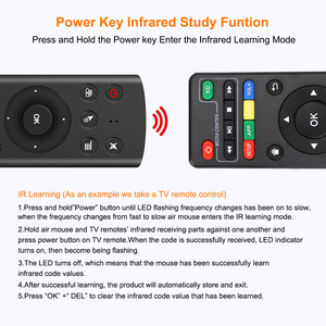 G20s 2.4GHZ Fly Air Mouse Airmouse 6แกน,เครื่องวัดการหมุนวน Google รีโมทคอนโทรลสำหรับ Xiaomi Mii Box 3 S Htv Box 5