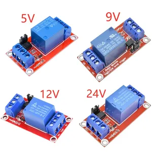 DC 5V 9V 12V 24V 1 canale relè modulo con schermo optoaccoppiatore alto basso livello Trigger modulo di alimentazione Arduino - Product Image 1