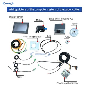 Automatisches Stanz system für die Papier verarbeitung Computer programms teuerung Ersetzen des alten manuellen Modus Dieser Stand der Technik