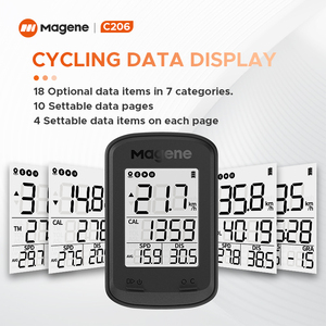 Magene C206 GPS Bicycle <strong>Computer</strong> Wireless Speedometer Road MTB Bike BLE <strong>Cycling</strong> Counter