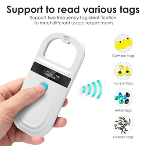 Nhà máy trực tiếp Pet ID chip Máy quét kỹ thuật số USB RFID Dog Cat động vật cầm tay 134.2kHz nhận dạng Thẻ tag Đầu đọc chip - Product Image 4