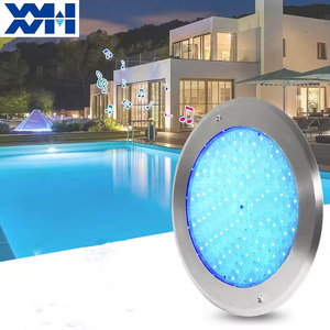 Ip68 su geçirmez SS316 paslanmaz çelik deniz suyu reçine dolu Rgb dalgıç 12V sualtı led yüzme havuz ışığı - Product Image 1