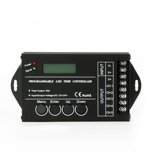 Смарт-таймер 5CH 20A DC 12V-24V TC420 TC420SJ TC421SJ TC421 NL502 программируемый светодиодный контроллер времени для растительного аквариума - Product Image 1