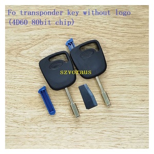 Yüksek seviye araç tuşları Ford FO21 Tibbe H91 Transponder anahtar W/4D60 80bit çip - Product Image 6