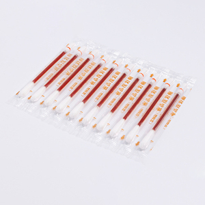 50PCSポータブルホームクリーニングコットンとフォームスワブQtips with Liquid - Product Image 3