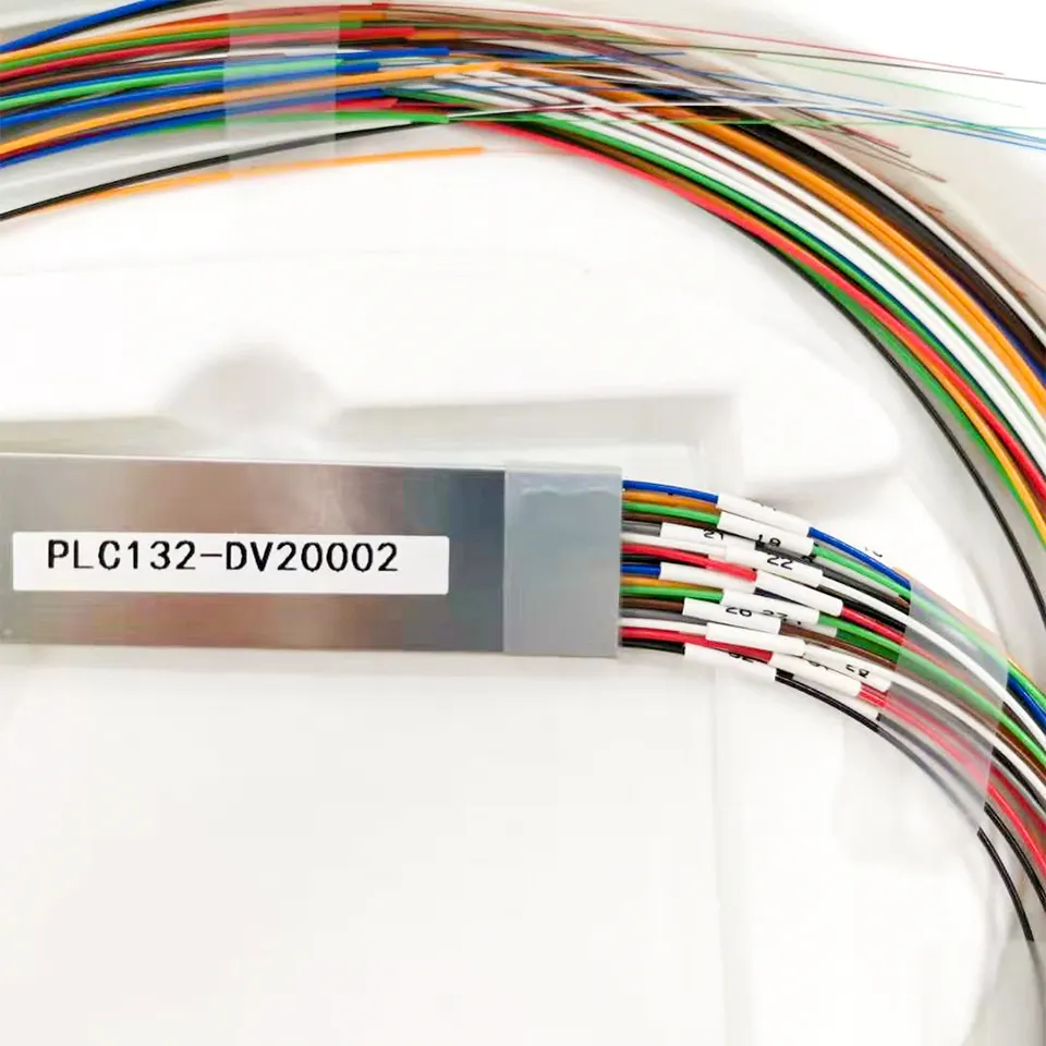 Kabel Tabung Baja Serat Optik Coupler Kualitas Tinggi 2 Cara 4Way 8 Cara 16 Cara Optik Plc Splitter