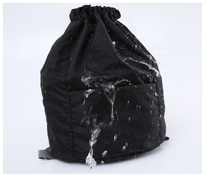 Mochila con cordón personalizada, mochila impermeable para gimnasio, Mochila deportiva portátil de nailon, bolsa con cordón - Product Image 5