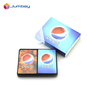 บัตรเล่นโป๊กเกอร์ผู้ใหญ่ส่วนบุคคล,การ์ดเล่นเป๊ปซี่โฆษณาส่งเสริมการขายสองชั้นชั่วโมงแห่งความสุข - Product Image 3