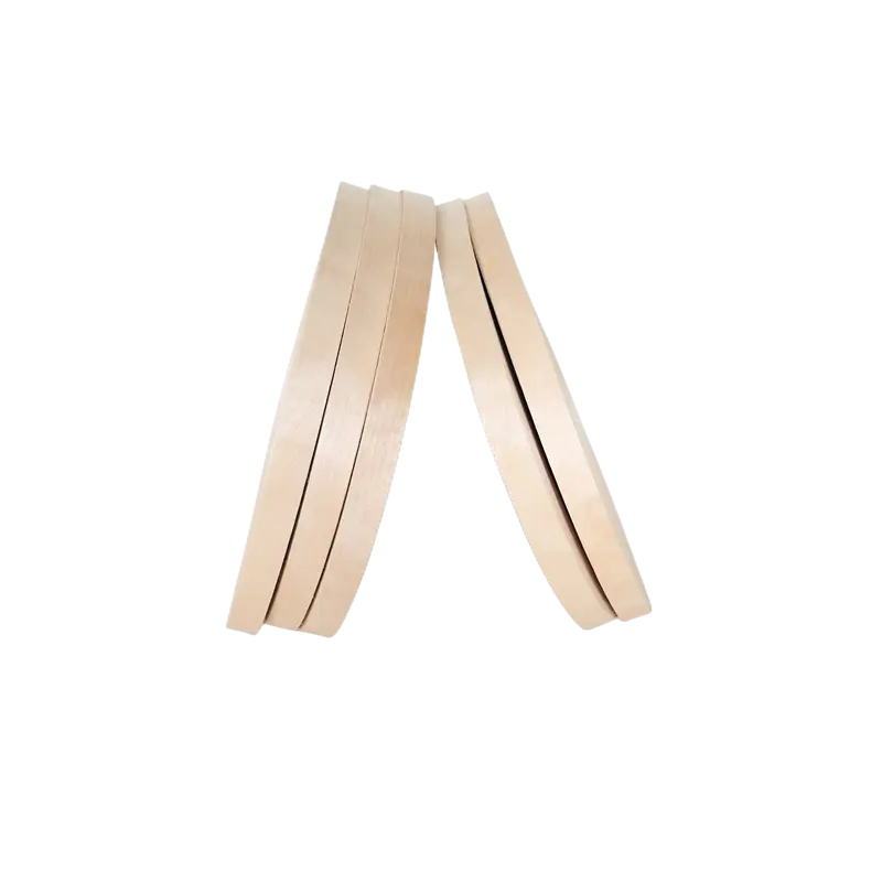 0,5 мм FSC 100% сертифицированный 3/4 натуральный березовый облицованный древесный шпон с термоплавким клеем 100 метров в рулоне
