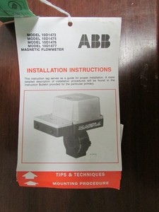 Mới và độc đáo PLC fischer Porter 10d1477sh09pa19ay12a1122c1 gốm lót từ đo lưu lượng PLC lập trình điều khiển - Product Image 2