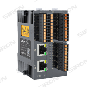 SiRON T301-1 EtherCATリモートio NPN PNP16入力16出力統合ioモジュール - Product Image 1