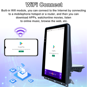Renault Clio5 CLIO 5 2019-2021 araba radyo çalar için tam dokunmatik Android multimedya sistemi FM BT GPS WIFI dikiz SWC - Product Image 6