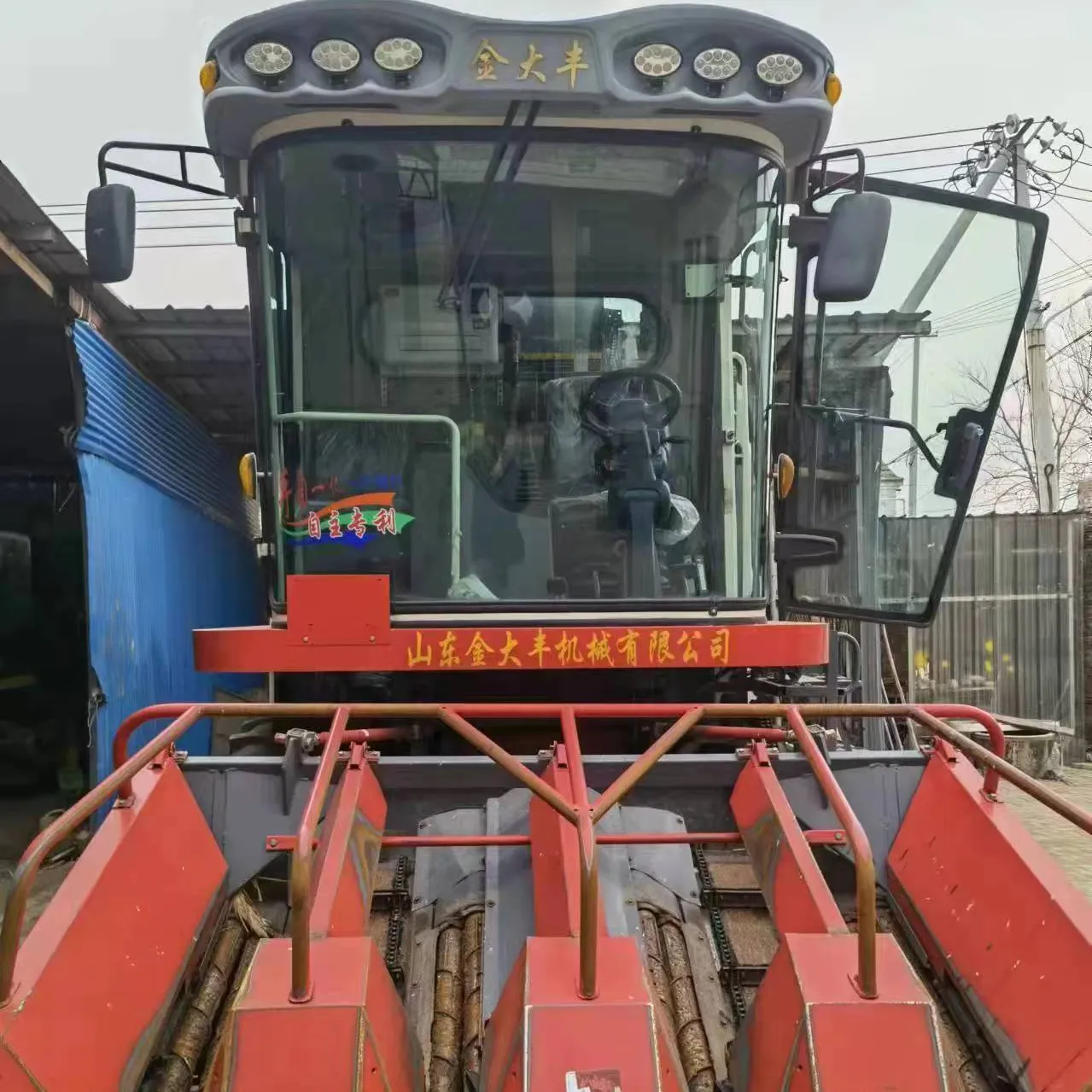 Used corn rich wheat harvest machine dafeng dafng 4YZP-4F 4YZB-4 PRO1408Y-4 kubota mini combine harvester price