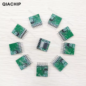 QIACHIP 433MHz RF telecomando universale trasmettitore Wireless apprendimento codice 1527 modulo di codifica per il DIY - Product Image 2