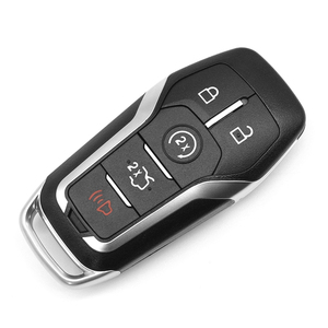 ปลอกกุญแจรถมีปลอกหุ้มกุญแจรถยนต์สำหรับปลอกกุญแจรีโมทของ F-Ord Mustang EDGE Explorer ฟิวชั่น5ปุ่ม - Product Image 4