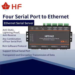 High Flying HF5142 Servidor de Red Serie de 4 puertos Dispositivo FreeRTOS RS232/RS485/RS422 a convertidor TCP IP Telnet Modbus - Product Image 6