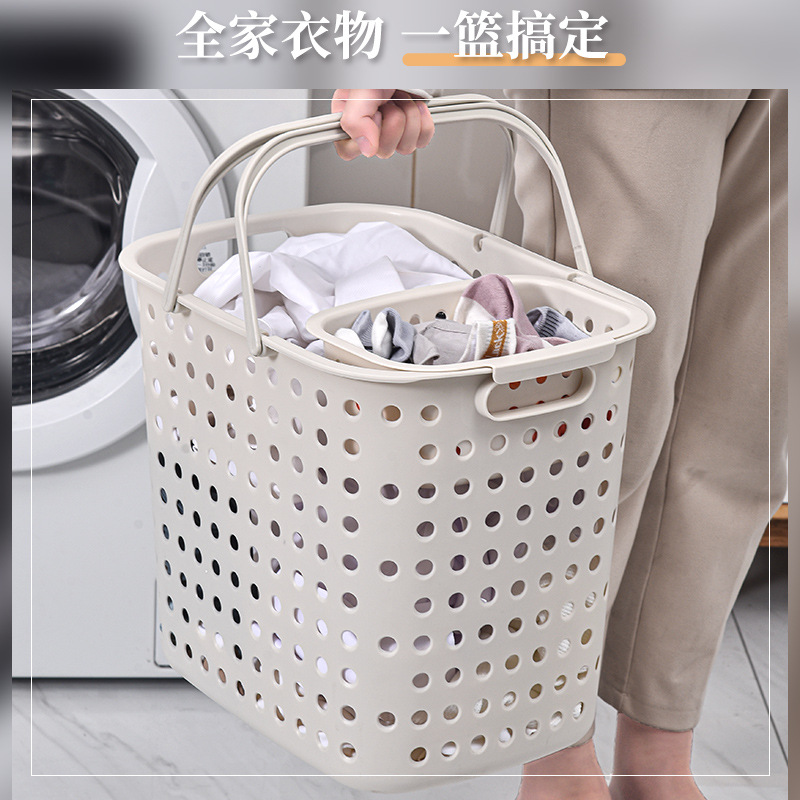 Pink laundry basket 2305