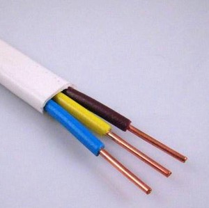 Ev geliştirme beyaz 2 3 çekirdekli bakır tel ve kablo Bvvb 2 1/ 1.5/ 2.5/ 4/ 6 Mm güç kabloları ve tel elektrik teli - Product Image 3