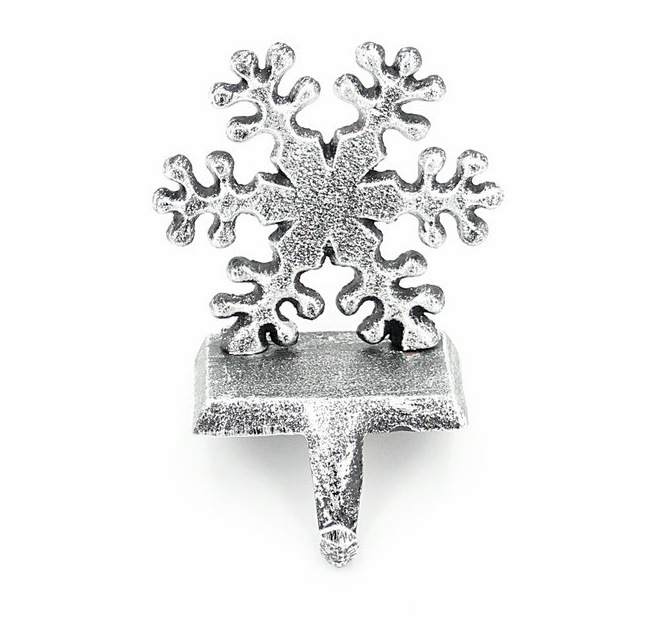Snowflake sock hanger
