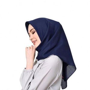 卸売ジャージーヒジャーブスカーフスカーフイスラム教徒ヒジャーブGeorgetteクウェート女性イスラム教徒シフォンヒジャーブスカーフ - Product Image 6