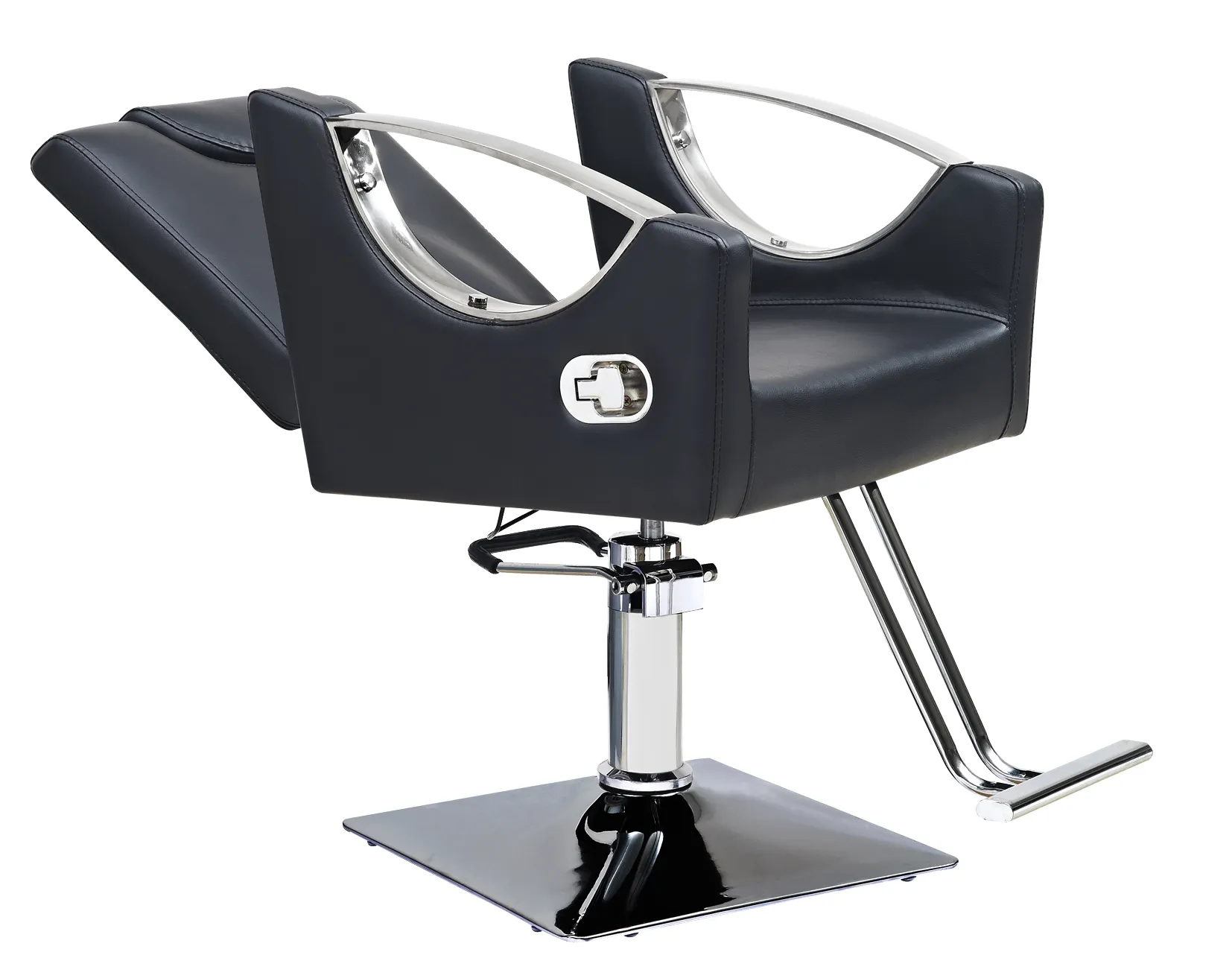 Hot sale beauty and hair salon furniture equipment waiting portable barber chair for men