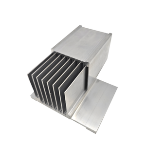 Radyatör soğutma sistemi için alüminyum soğutucu 6063 t5 özelleştirilmiş alüminyum profil soğutucu - Product Image 5