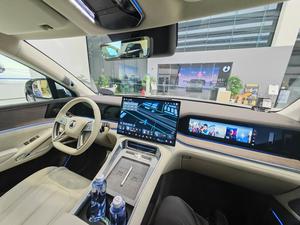 2025 BYD Denza N9 amiral gemisi Plug-in hibrid SUV 2.0T 4WD aralığı 1300km yeni enerji EV elektrikli Premium araba ile sol direksiyon