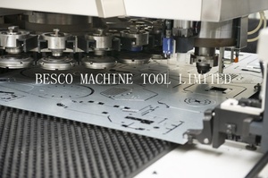 Sheet Metal Turret Punching <strong>Machine</strong> <strong>Automatic</strong> CNC Turret <strong>Punch</strong> Press Hole Punching <strong>Machine</strong> - Product Image 3