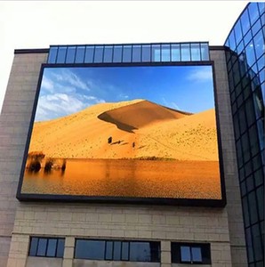 Instalación fija impermeable IP68 señalización de publicidad digital 7000NITs superbrillante P5 edificio al aire libre pantalla led - Product Image 3