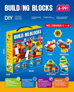 Classic 500pcs 400g Compatible <strong>Building</strong> <strong>Blocks</strong> DIY Creative Play Designer <strong>Building</strong> <strong>Block</strong> Set for Kids - Product Image 2