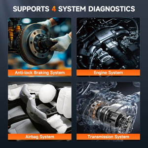 2025 nuovo arrivo ANCEL FX6000 OBD2 strumento di scansione diagnostica AutomotiveTool con funzione di Test attivo 4 servizio di Reset del sistema 7 - Product Image 5